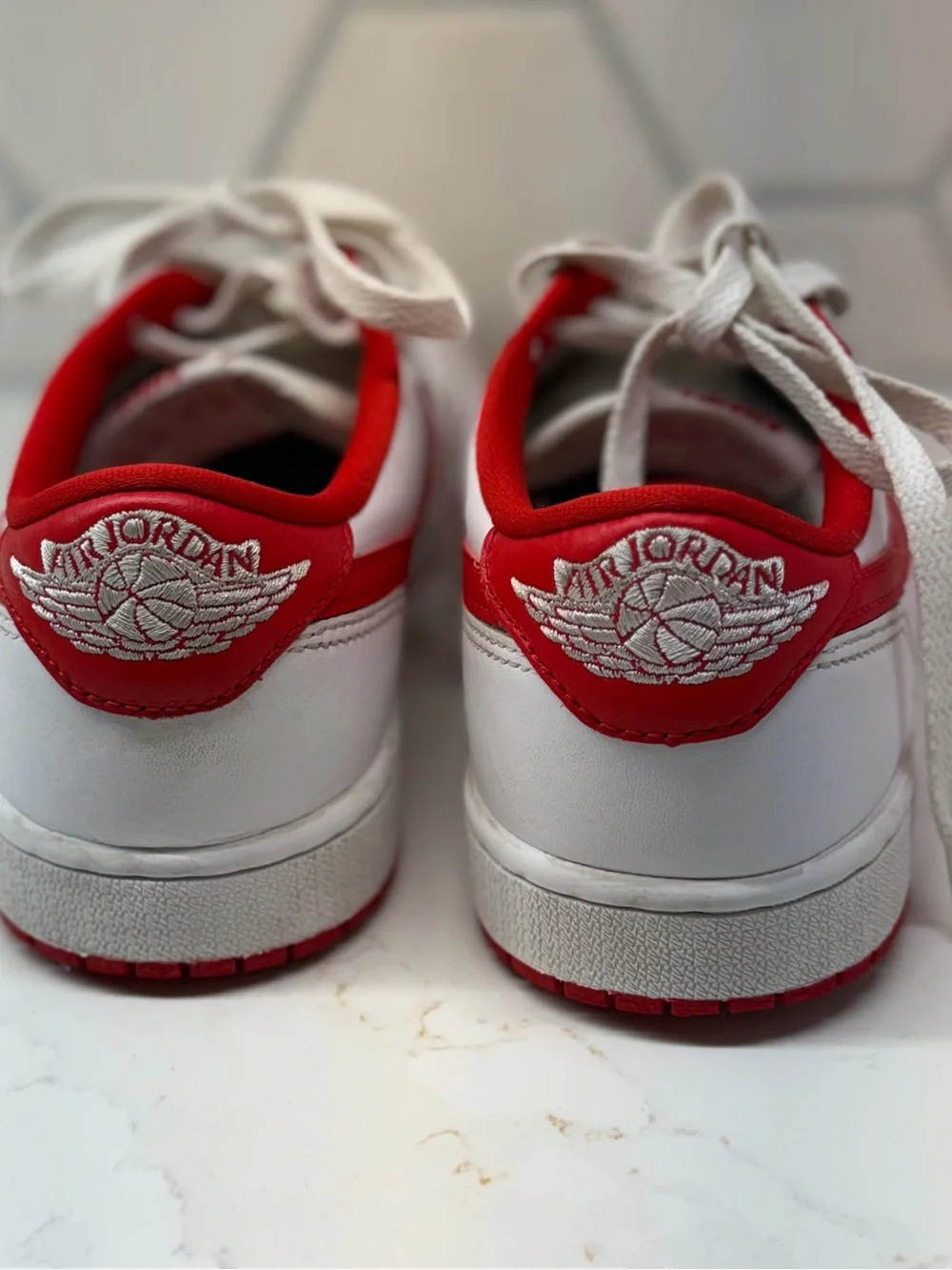 Nike Air Jordan 1 Low OG White “University Red
